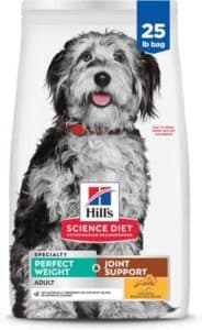 Hill's Science Diet Perfect Weight Management and Joint Support Chicken Flavored Large Breed Adult Dry Dog Food
