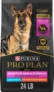 Purina Pro Plan Sensitive Skin and Stomach Salmon Adult Large Breed Formula Dry Dog Food