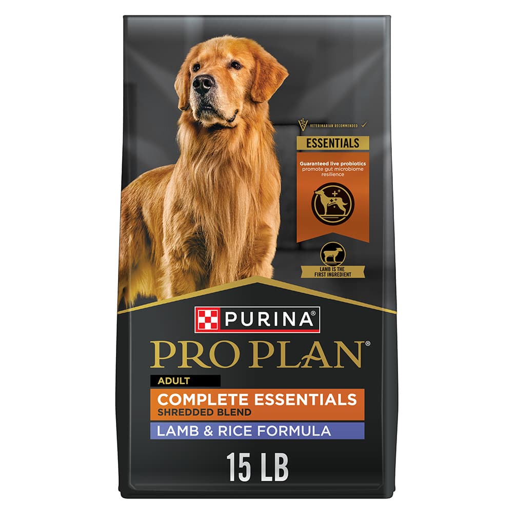 Purina Pro Plan Complete Essentials Shredded Blend Beef & Rice