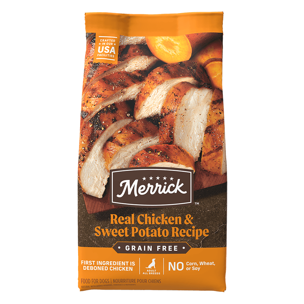 Merrick Grain Free Real Chicken + Sweet Potato Recipe Dog Food