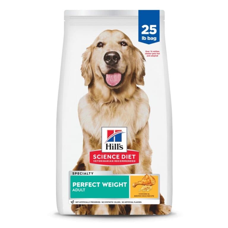 Hill's Science Diet Adult Perfect Weight Chicken & Brown Rice Recipe Dog Food