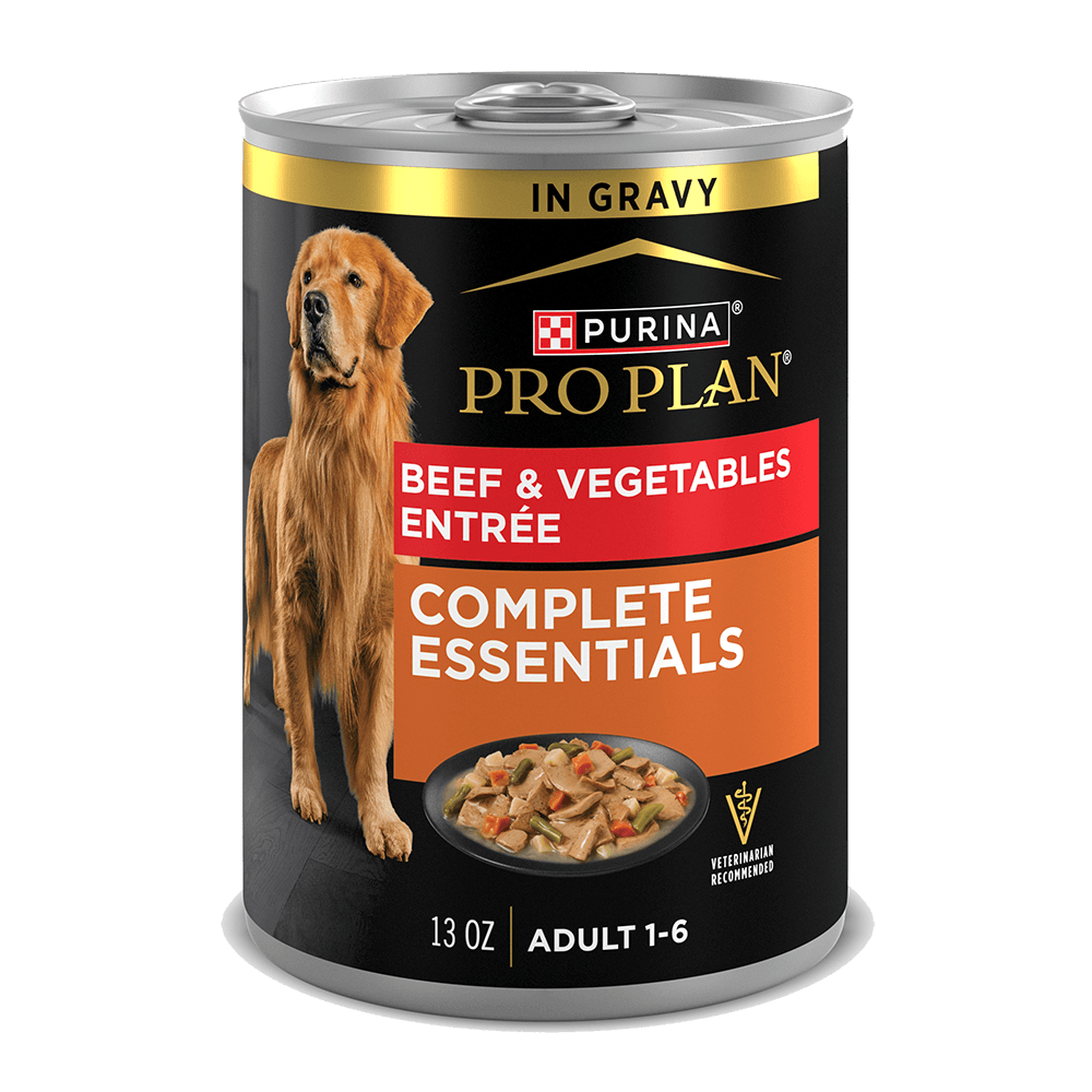Purina Pro Plan Complete Essentials Beef & Vegetables Entree in Gravy
