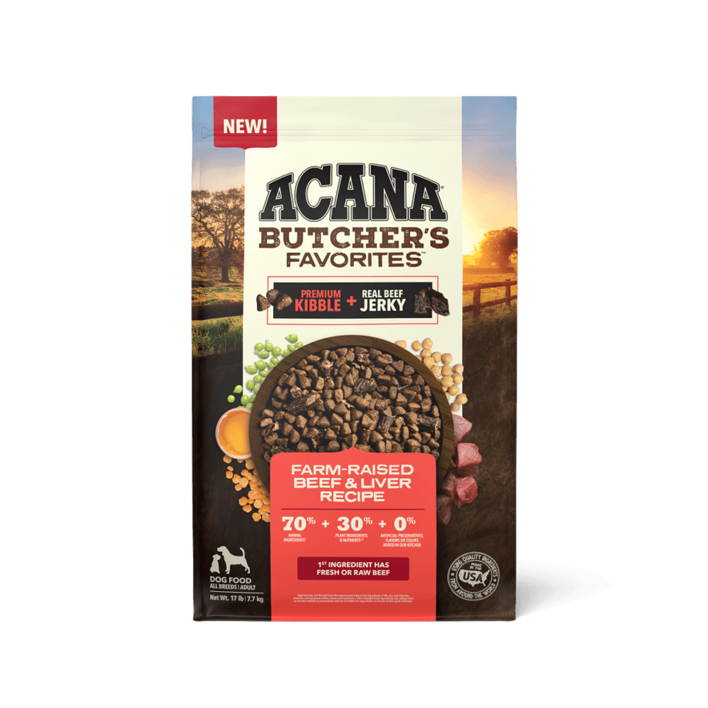 ACANA Butcher's Favorites Farm-Raised Beef & Liver Recipe
