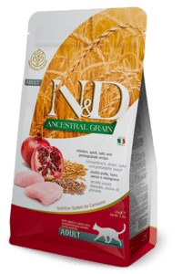 Farmina N&D Ancestral Grain Feline Chicken & Pomegranate Adult