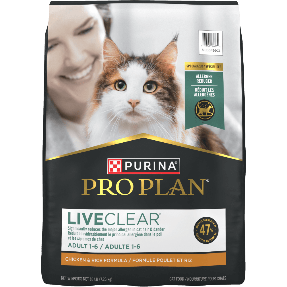 Purina Pro Plan LiveClear Adult Chicken & Rice Formula
