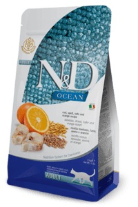 Farmina N&D Ocean Cod, Spelt, Oats & Orange Adult